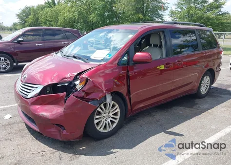 2013 Toyota Sienna Xle V6 8 Passenger from USA, damaged, VIN 5TDYK3DC4DS386055